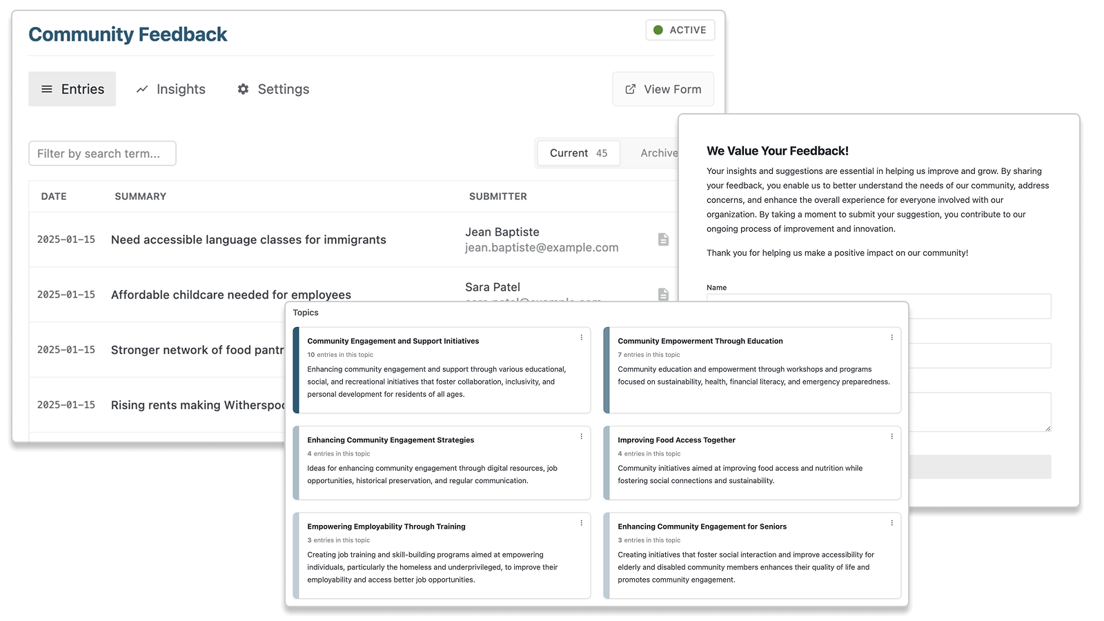 Crowdsourcing Feeds